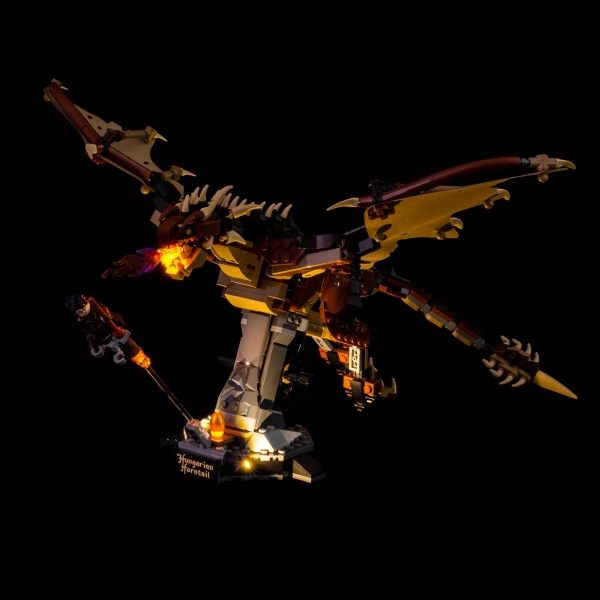 LED-Beleuchtungs-Set für das LEGO®Set Ungarischer Hornschwanz / Hungarian Horntail Dragon #76406